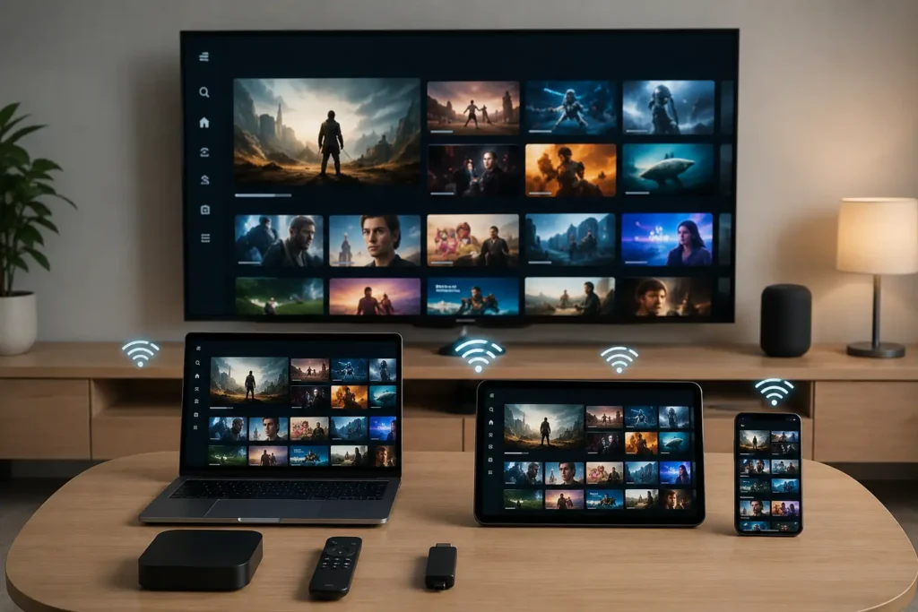 proceso de transmisión IPTV
